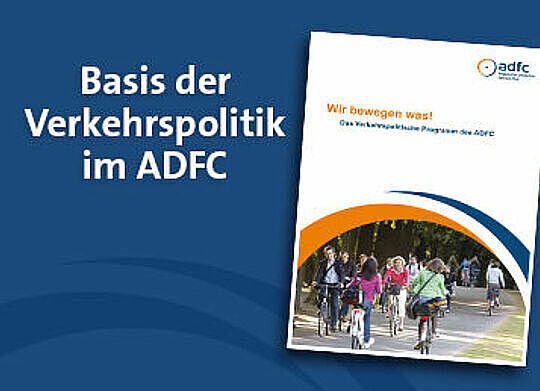 Grafik Verkehrspolitisches Programm des ADFC